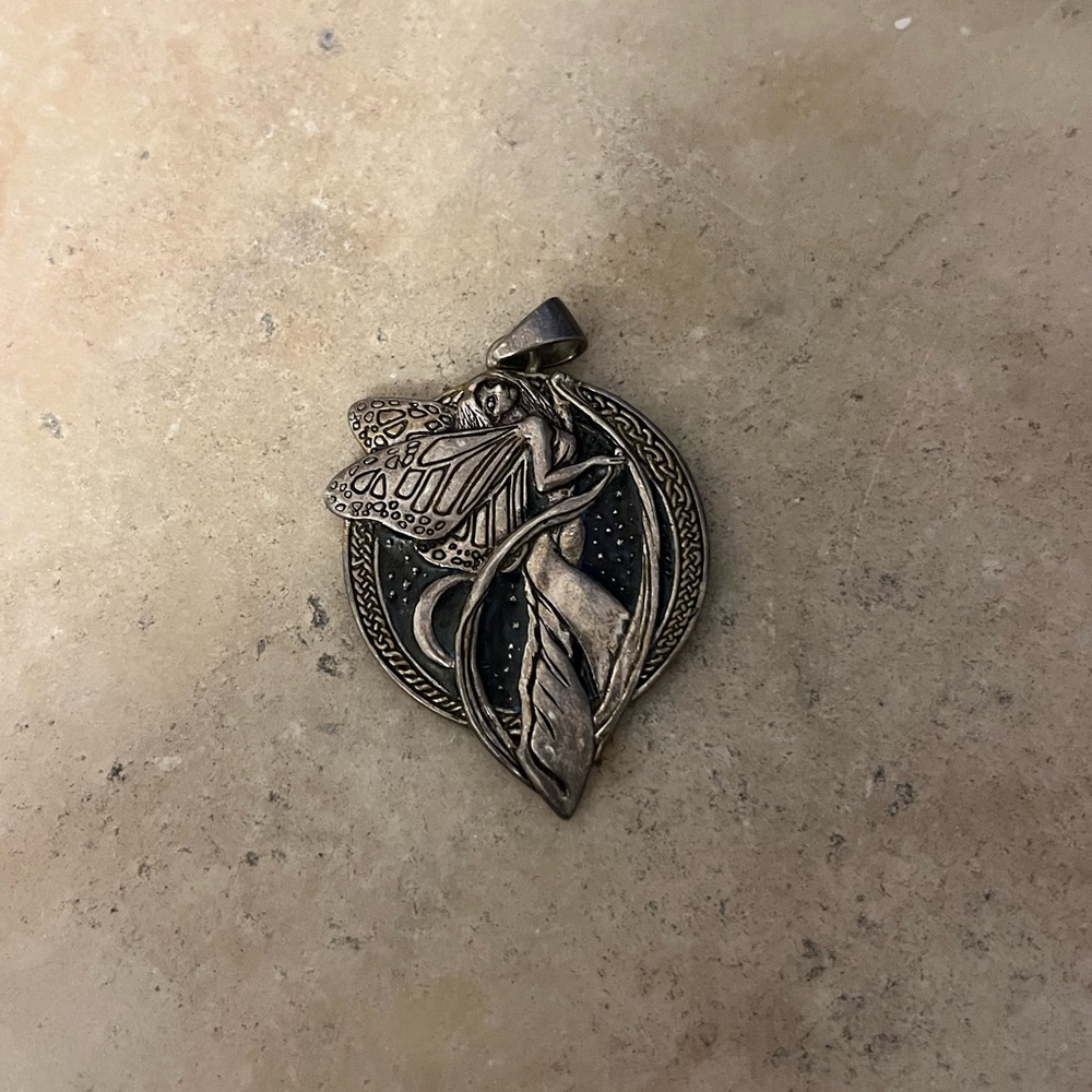 Silver 925 Fairy Pendant